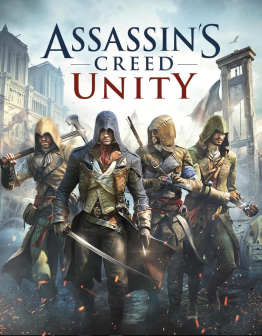 Assassin's Creed Unity cover art Assassin's Creed Unity cover art
