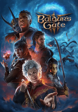 Baldur's Gate III cover art