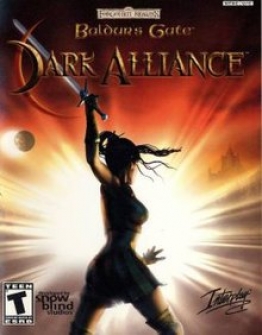 Baldur’s Gate: Dark Alliance cover art