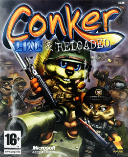 Conker: Live and Reloaded cover art