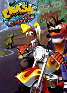 Crash Bandicoot: Warped cover art