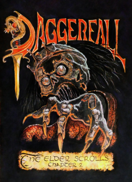 The Elder Scrolls II: Daggerfall cover art