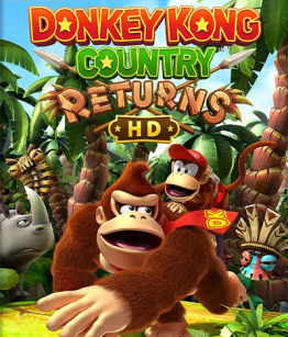 Donkey Kong Country Returns HD cover art