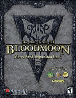 The Elder Scrolls III: Bloodmoon cover art