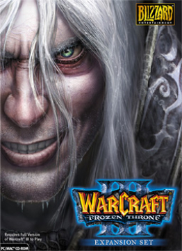Warcraft III: The Frozen Throne cover art