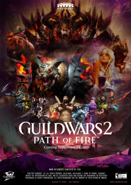 Guild Wars 2: Path of Fire cover art
