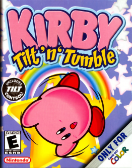 Kirby Tilt 'n' Tumble cover art