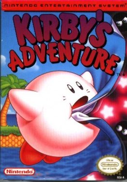 Kirby's Adventure cover art