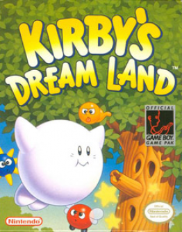 Kirby's Dream Land cover art