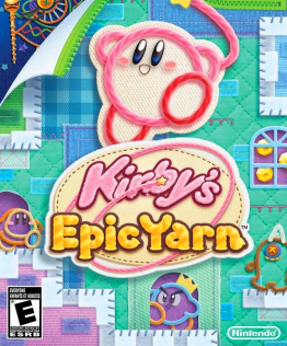 Kirby's Epic Yarn cover art