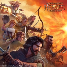 The Lord of the Rings: Heroes of Middle-earth cover art