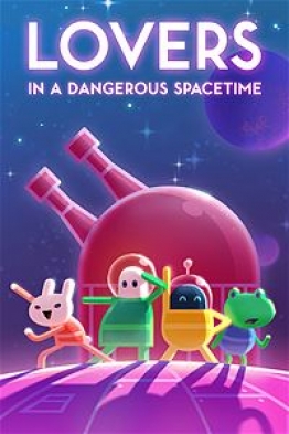 Lovers in a Dangerous Spacetime cover art