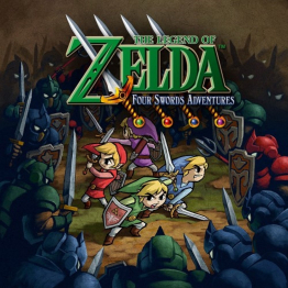 The Legend of Zelda: Four Swords Adventures cover art