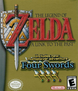 The Legend of Zelda: Four Swords cover art