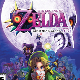 The Legend of Zelda: Majora's Mask 3D cover art