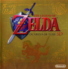 The Legend of Zelda: Ocarina of Time 3D cover art