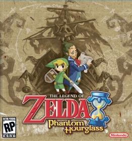 The Legend of Zelda: Phantom Hourglass cover art