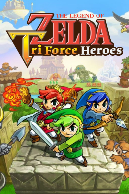 The Legend of Zelda: Tri Force Heroes cover art
