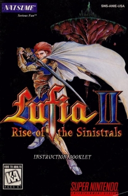 Lufia II: Rise of the Sinistrals cover art