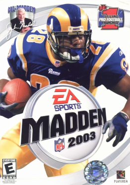 Madden NFL 2003 cover art