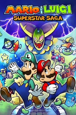 Mario & Luigi: Superstar Saga cover art