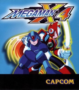 Mega Man X4 cover art