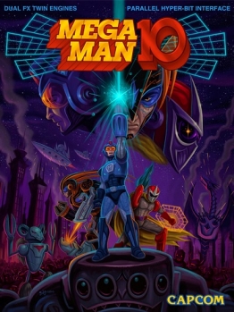 Mega Man 10 cover art