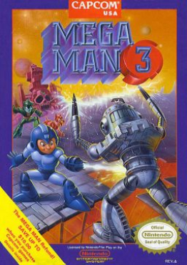 Mega Man 3 cover art