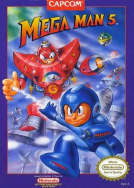 Mega Man 5 cover art