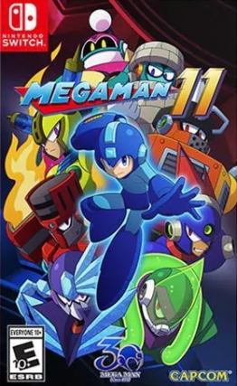 Mega Man 11 cover art