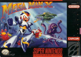 Mega Man X cover art