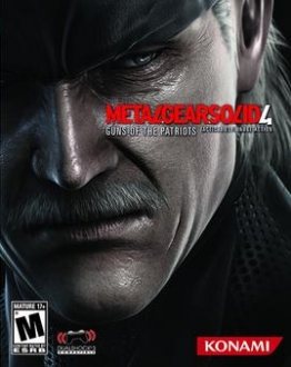 Metal Gear Solid 4: Guns of the Patriots cover art