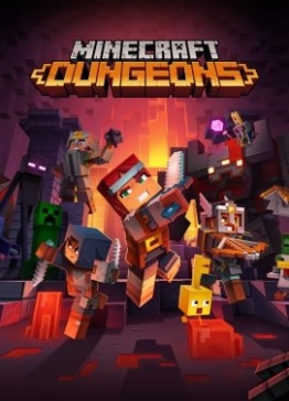Minecraft Dungeons cover art