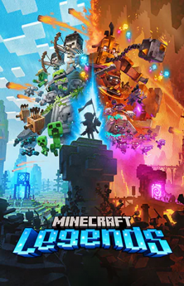 Minecraft Legends cover art