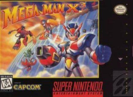 Mega Man X3 cover art
