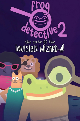 Frog Detective 2: The Case of the Invisible Wizard cover art