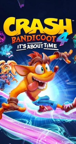 Crash Bandicoot 4: It's About Time cover art
