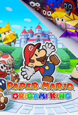 Paper Mario: The Origami King cover art