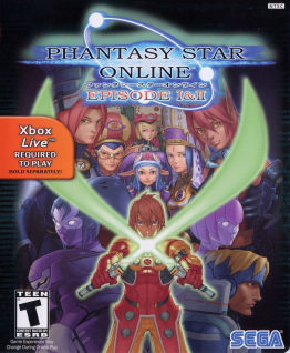 Phantasy Star Online cover art