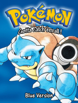 PokÃ©mon Blue cover art