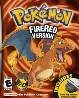 Pokémon FireRed cover art