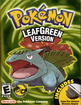 Pokémon LeafGreen cover art
