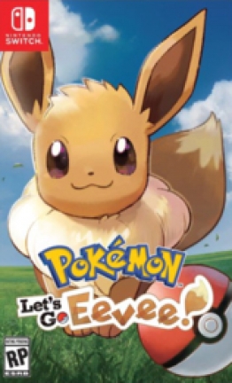 Pokémon: Let's Go, Eevee! cover art
