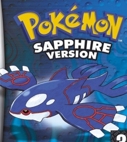 Pokémon Sapphire cover art