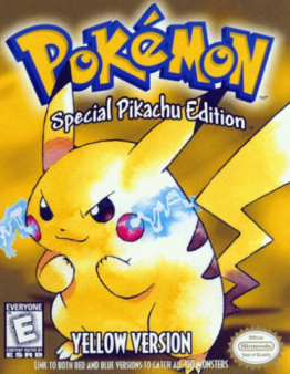 Pokémon Yellow cover art