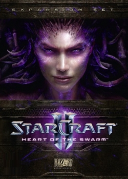 StarCraft II: Heart of the Swarm cover art