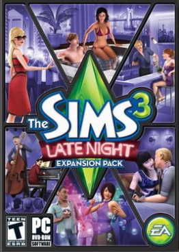 The Sims 3: Late Night cover art
