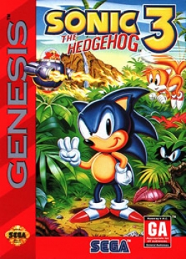 Sonic the Hedgehog 3 cover art