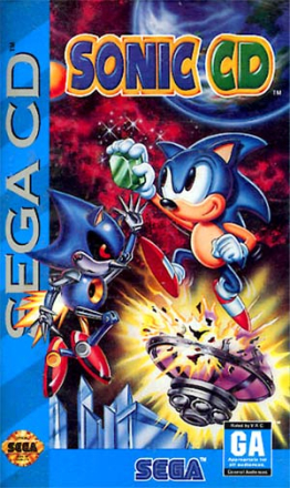 Sonic the Hedgehog CD cover art