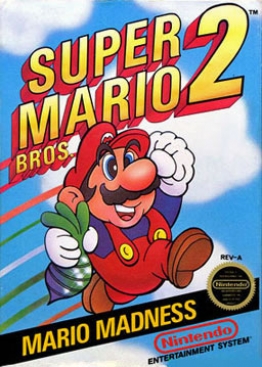 Super Mario Bros. 2 cover art